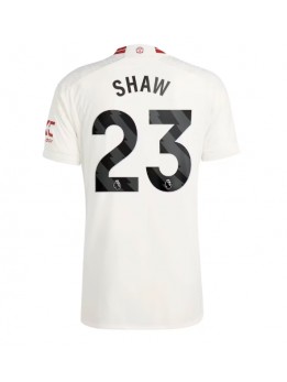 Manchester United Luke Shaw #23 Rezervni Dres 2023-24 Kratak Rukavima